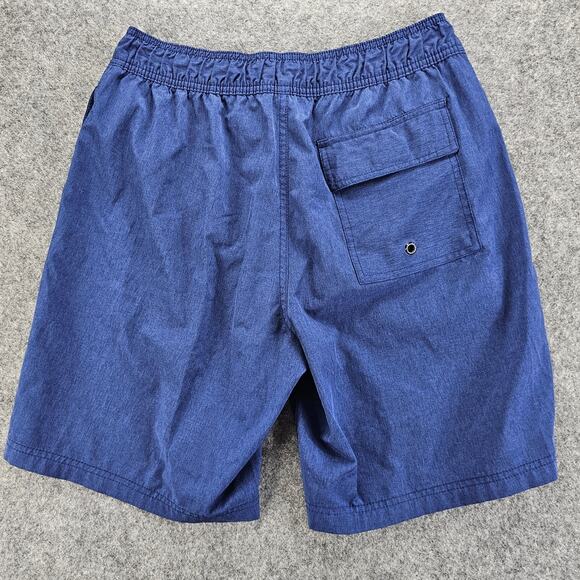 Spyder Swim Trunks Small Board Shorts Mens Blue Mesh Lining Pockets 8" Inseam - Picture 2 of 14